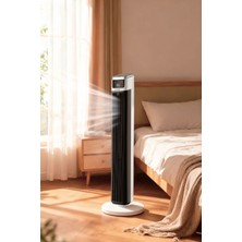 Azurtech Auhma ACFN05 43 Inç Kule Tipi Vantilatör Uzaktan Kumandalı LED Ekranlı Sessiz Çalışma 45W