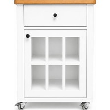 Dipole Furniture Movin Mat Lake Beyaz (RAL-9016) Servant Mobilyası