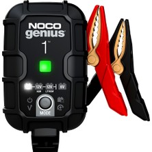 Noco Genius1 6V/12V 30A Akıllı Akü Şarj Cihazı ve Bakım/Desülfatör Özellikli