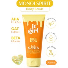 it girl Monoi Spirit Aha & Beta Glucan Pürüzsüzleştirici Vücut Peeling | Body Scrub 200 ml