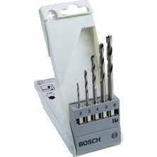 Bosch Ahşap Matkap Ucu Set 2-6 Mm 1/4 Hex Şaft 5'li Paket Dayanıklı ve Çok Amaçlı Kullanım 2608595525
