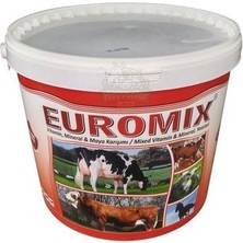 25 Kg Euromix Royal Mayalı Toz Yem Katkısı Sığır, Koyun ve İnekler İçin Vitamin ve Mineral Desteği
