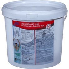 Deep Blue %56'lık Toz Klor 25 kg Beyaz Renkli Havuz Bakım Ürünü Kolay Kullanım