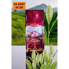 Çaykur Hediyelik Istanbul Ayasofya Çayı 80 gr x 4 Adet Siyah Dökme Çay