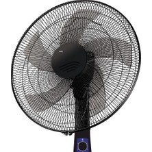 Raks Sf 18 Limos 70 W Güçte 45 cm Ayaklı Vantilatör 5 Kollu Pervane ile Siyah Renkli Yüksek Performans