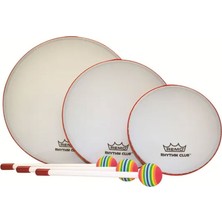 Remo RH-3100-00 El Davulu Seti (6+8+10 Inç Kumlu Deri)
