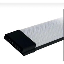 Horoz Elektrik Horoz Gama 120CM 80W Prizma LED Bant Armatür Siyah 7000K Beyaz Işık (Siyah Kasa Beyaz Işık)