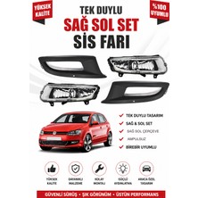XMOD Polo 6r Sis Farı Set Tek Duylu Sis Farı Ampulsuz 2009 2014