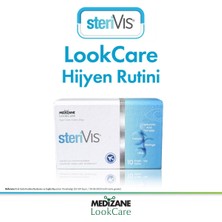 Medizane Lookcare Sterivıs Hassas Göz Temizleme Mendili 10LU