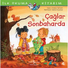 İş Bankası Kültür Yayınları Çağlar Sonbaharda İlk Okuma Kitabım - Christine Mildner 24 Sayfa Eğitici Kitap Okul Öncesi