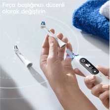 Oral-B Io Ultimate Clean Beyaz Diş Fırçası Yedek Başlığı 2 Adet Ultra Yumuşak Kıllarla Hassas Temizlik