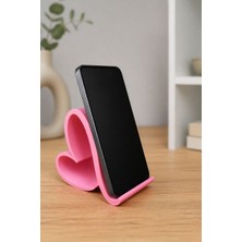 NovaPrint Akış Form Tasarımlı Minimalist Telefon Standı – Modern 3D Baskı Masaüstü Telefon Tutucu ve Dekoratif Desktop Aksesuarı