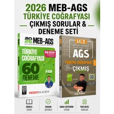 Anla Kazan Yayınları Dizgi Kitap 2026 Meb Ags Türkiye Coğrafyası Çıkmış Sorular & Türkiye Coğrafyası 60 Deneme Indeks Seti