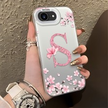 HONTINGA iPhone 17E ile Uyumlu Kılıf Silikon Kenar Sert Arka Kamera Koruyucu Basitlik Anti Düşme Kamera Korumalı Çiçekli Desen Couple Telefon Kılıfı Kadın ve Erkek Için Uygundur K1-1382