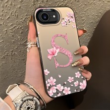 HONTINGA iPhone 17E ile Uyumlu Kılıf Silikon Kenar Sert Arka Kamera Koruyucu Basitlik Anti Düşme Kamera Korumalı Çiçekli Desen Couple Telefon Kılıfı Kadın ve Erkek Için Uygundur K1-1382