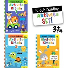 İndigo Çocuk Küçük Dahiler Aktivite Seti 3+ Yaş Kollektif Yazarlı 3 Kitap Takım Eğlenceli Öğrenme
