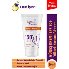 Luce & Mazzo Çok Yüksek Koruma SPF 50+ Yüz Vücut Güneş Kremi 50 ml - Tüm Ciltler İçin Mineral Bazlı Vegan