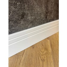 Pasha Dekor 10 cm Yalı Serisi K2-10 Model Lake Beyaz Pvc Süpürgelik