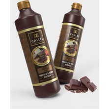 Callei Chocolate Callei Sütlü Waffle Sos 1 kg Waffle ve Kreplere Uygun Krema Özelliği ile Lezzetli