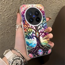 HONTINGA Vivo X300 Pro ile Uyumlu Kılıf Silikon Kenar Sert Arka Kamera Koruyucu Basitlik Anti Düşme Kamera Korumalı Yaratıcılık Desen Couple Telefon Kılıfı Kadın ve Erkek Için Uygundur K1-1378