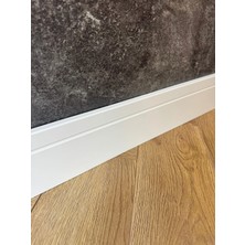 Pasha Dekor 10 cm Yalı Serisi K1-10 Model Lake Beyaz Pvc Süpürgelik