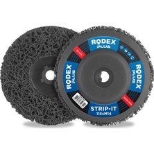Rodex Rzs115B 115Mm Siyah Metal Parlatma Diski Boya-Pas Kazıma İçin Uzun Ömürlü Çözüm