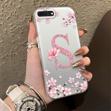 HONTINGA iPhone 7 Plus ile Uyumlu Kılıf Silikon Kenar Sert Arka Kamera Koruyucu Basitlik Anti Düşme Kamera Korumalı Çiçekli Desen Couple Telefon Kılıfı Kadın ve Erkek Için Uygundur K1-1382