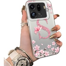 HONTINGA Oppo Find X9 Pro 5g ile Uyumlu Kılıf Silikon Kenar Sert Arka Kamera Koruyucu Basitlik Anti Düşme Kamera Korumalı Çiçekli Desen Couple Telefon Kılıfı Kadın ve Erkek Için Uygundur K1-1382