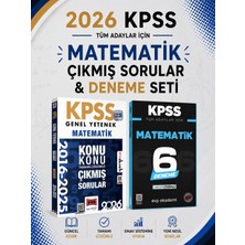 Anla Kazan Yayınları Yargı 2026 Kpss Matematik Çıkmış Sorular & Kpss Matematik 6 Deneme Evp Akademi