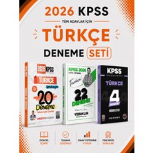 Anla Kazan Yayınları 2026 Kpss Türkçe Deneme Seti Yediiklim + Indeks Akademi + Evp Akademi Seti