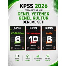 Anla Kazan Yayınları Kpss Tüm Adaylar Için Tarih Coğrafya Vatandaşık Deneme Evp Akademi