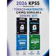 Anla Kazan Yayınları Pegem 2026 Kpss Türkçe + Matematik Çıkmış Sorular & Kpss Türkçe + Matematik Deneme Evp Akademi