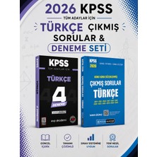 Anla Kazan Yayınları Pegem 2026 Kpss Türkçe Çıkmış Sorular & Kpss Türkçe 4 Deneme Evp Akademi