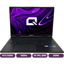 Quantum Gaming Riftblade 16 x I7-13620H 32GB Ddr5 1tb Nvme Rtx 5060 8gb Gddr7 16" Qhd IPS Gaming Notebook
