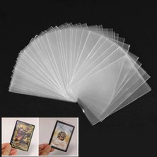 Kpop Dünyası Şeffaf Desensiz Kart Koruyucu (20 Adet - 5.8 x 8.8 Cm)