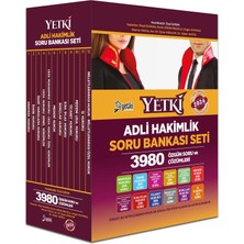 Yetki Yayınları Adli Hakimlik Soru Bankası Seti 2026