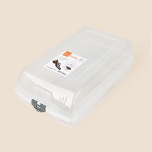 Simple Living Bay Ayakkabı Kutusu - Şeffaf - 37 cm