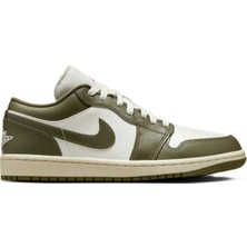 Nike Air Force 1 Af1 07 Leather Womens Sneaker Hakiki Deri Kadın Günlük Spor Ayakkabı Haki
