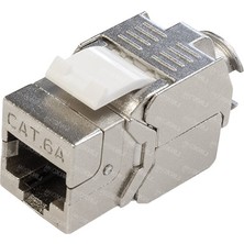 OEM CAT6A Stp Metal Kılıflı RJ45 Keystone Jack 10 Gigabit (5 Adet)
