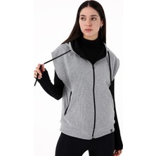 Scorp Impact Reversible Kadın Çift Taraflı Yelek Gri