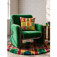 Pikko Home Şekerim Polyester Kırlent Kılıfı(Kr)