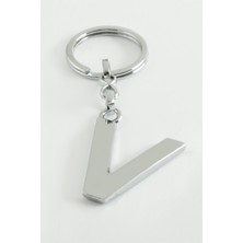 Zero Land Shopilke Metal Harf Anahtarlık-V