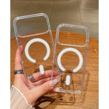Blue Team Iphone 17 Pro Uyumlu Magsafeli Şeffaf Kılıf