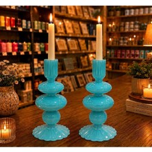 Bavella Elegant Vintage Şamdan-Mumluk