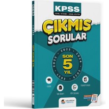 Yayın Denizi Yayınları Akademi Denizi Yayınları Kpss Lisans Genel Yetenek Genel Kültür Son 5 Yıl Çıkmış Sorular 2026