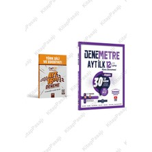 Orijinal Yayınları Orijinal Ayt 30'lu Denemetre Ilk 12 Soru ve Çap Yayınları Ayt Edebiyat Up Deneme 2026