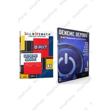 Acil Yayınları Deneme Deposu Ayt 8li Matematik Branş Denemeleri ve Acil Ayt Matematik Reaksiyon Deneme Seti 2026