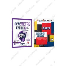 Acil Yayınları Ayt Reaksiyon 8'li Deneme ve Orijinal Ayt Denemetre Ilk 12 Konu Deneme 2026
