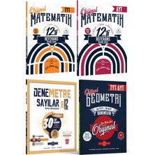 Orijinal Yayınları Tyt Ayt Matematik 12'li Referans, Geometri 44'lü ve Sayılar Deneme Seti 2026