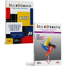 Acil Yayınları Tyt 8'li Rejenerasyon ve Ayt 8'li Matematik Deneme Seti 2026